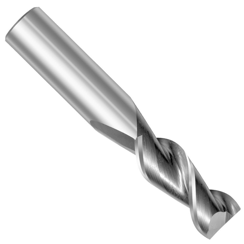 Solid Carbide End Mills, 2 Flute, Std Length, Fractional - Results Page ...