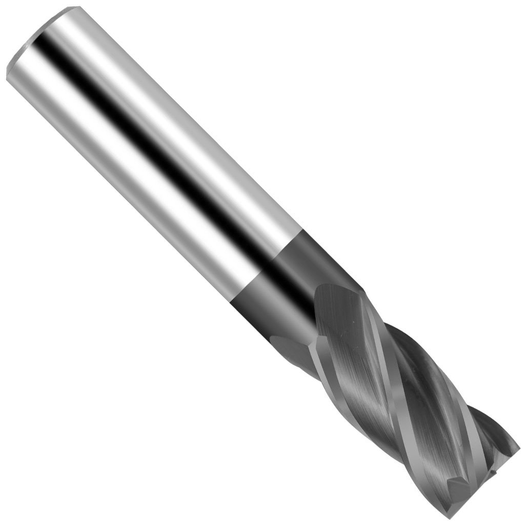 Solid Carbide End Mills, 4 Flute, Std Length, Metric, Coated - Results ...