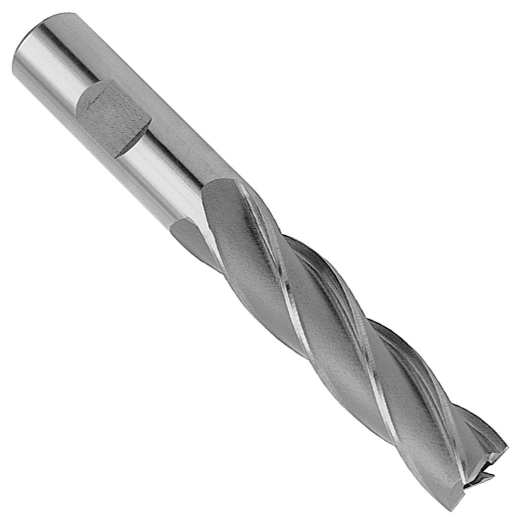 1/8 X 3/8 4FL HIGH SPEED STEEL DOUBLE END MILL CENTER CUTTING 