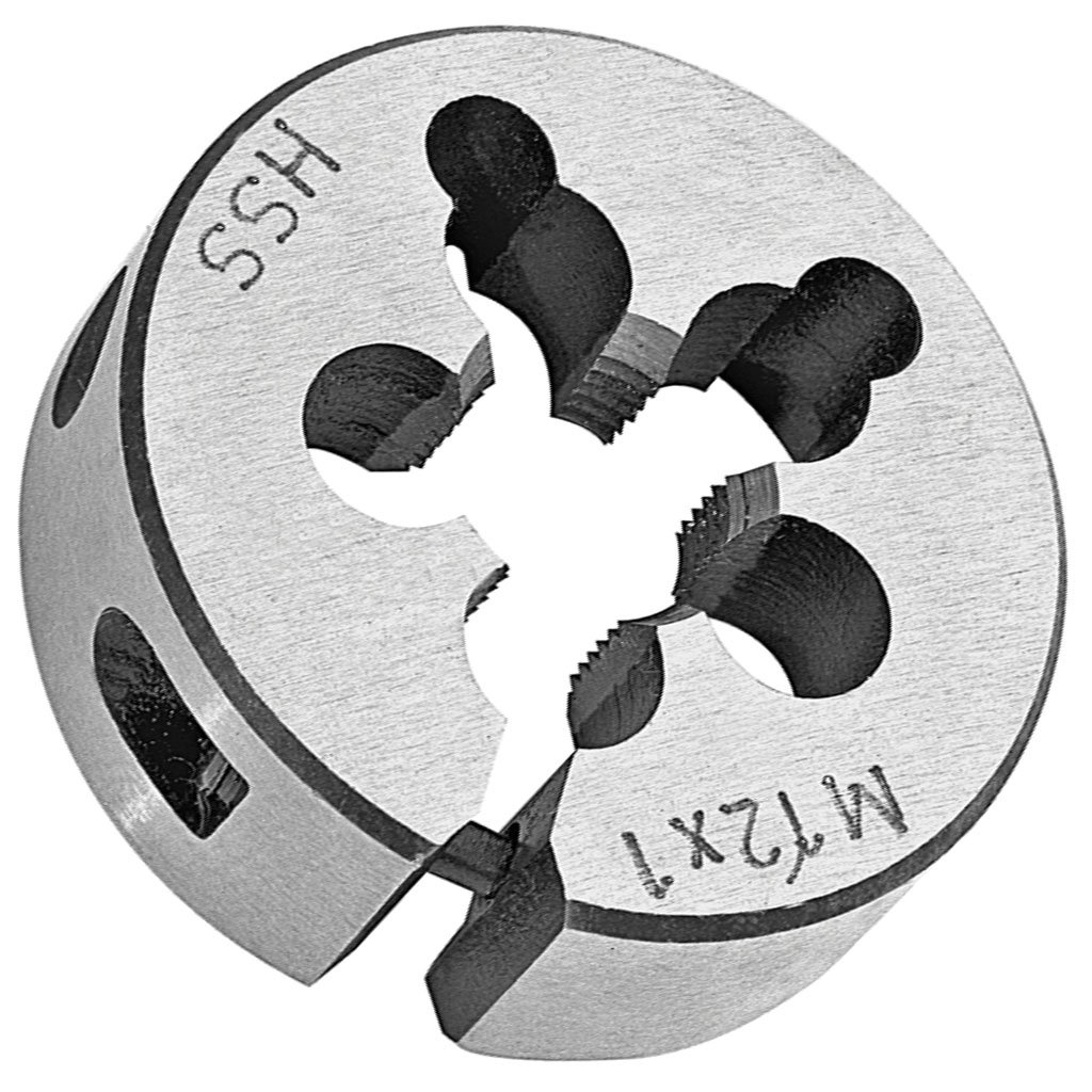 M8 X 1.25 RH HSS HAND TAP M2 ISO OD 1" split screw Die button 