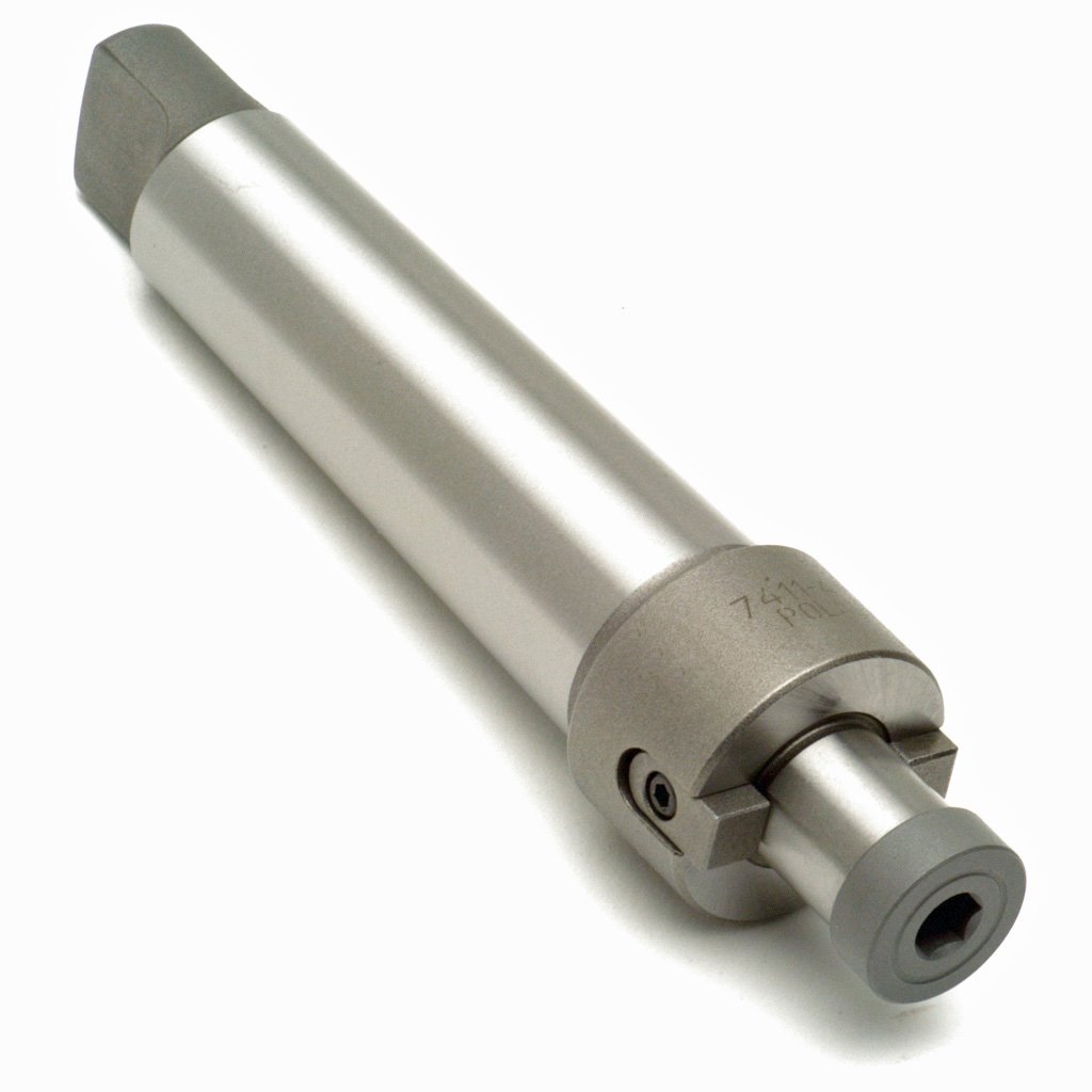 Pro Series by HHIP 3901-1214 Pro MT2 Morse Taper End Mill Holder-Drawbar End 3/8 3/8 