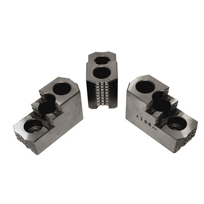 Hard Top Jaws, 8in, 3-Jaw, 3 Pc Set