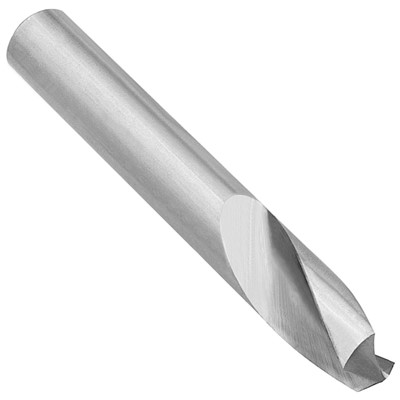 3/8" 2 FLUTE 90 DEGREE CARBIDE SPOT DRILL TiALN COATED 